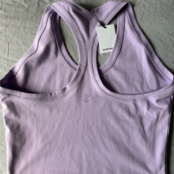BETTER BODIES CORE CROP T-BACK COOL PURPLE SIZE LARGE - Picture 5 of 14